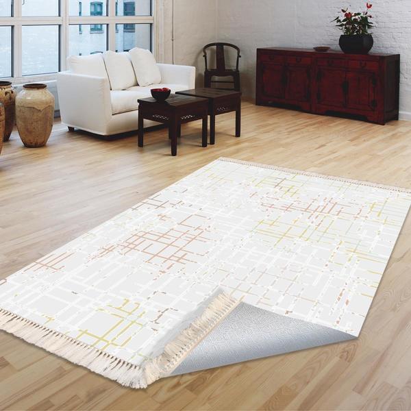 Milano Yıkanabilir Dekoratif Halı Kaymaz Taban | 8mm | MLN-DOT-HT103