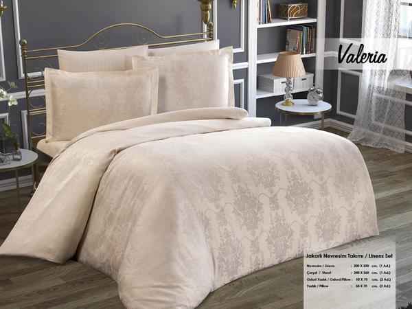 طقم غطاء لحاف بلاتينيوم مزدوج من مينتيكس - فاليريا كابوتشينو