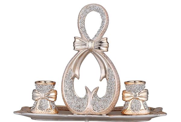 Almina 4 Parça Dekoratif Mumluk | Al-4199-c