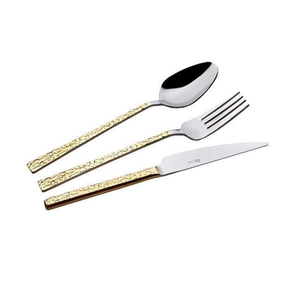 Gold Laser 36-Piece Cutlery Model: 27
