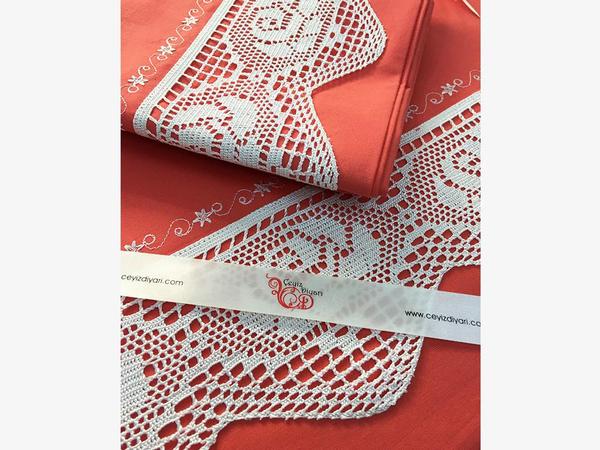 Puka Pikolu Nevresim Takımı Nar Çiçeği