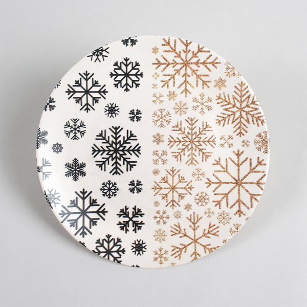 طقم إفطار سنوفلاكس 15 قطعة لـ 4 أشخاص 17966-67-68-69 | كيراميكا