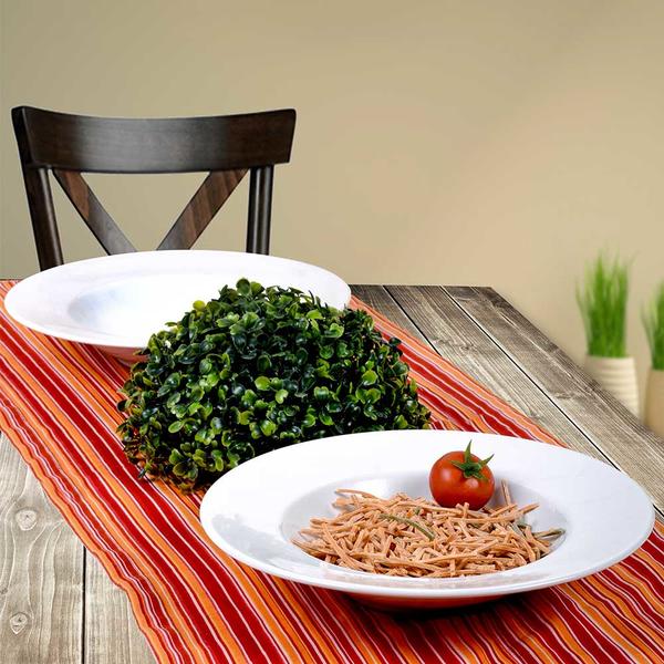 طبق باستا وايت دلتا 26 سم | كيراميكا