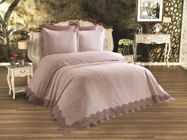 Ensemble de piqué de dot à lacets français Buket Powder