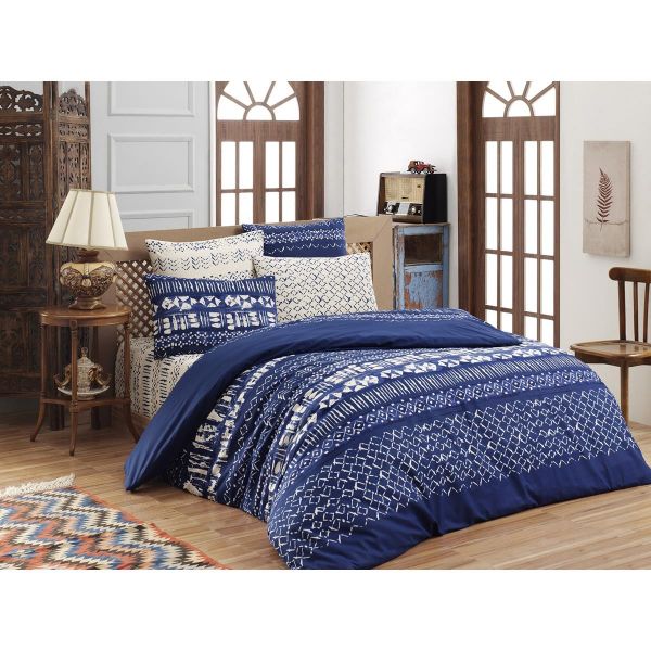 Ensemble de housse de couette double Zambak-Home-70064-01