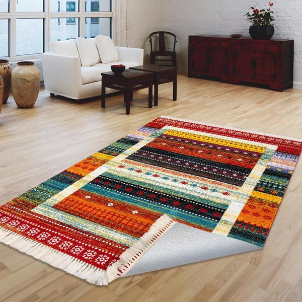 Milano Yıkanabilir Dekoratif Halı Kaymaz Taban | 8mm | MLN-HY-1051