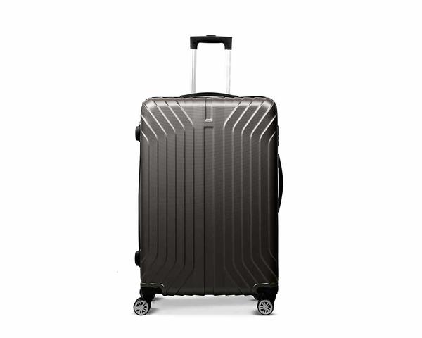 Hoffmans Vertical Line 3tlg Koffer Set | Dunkel Grau | 02082