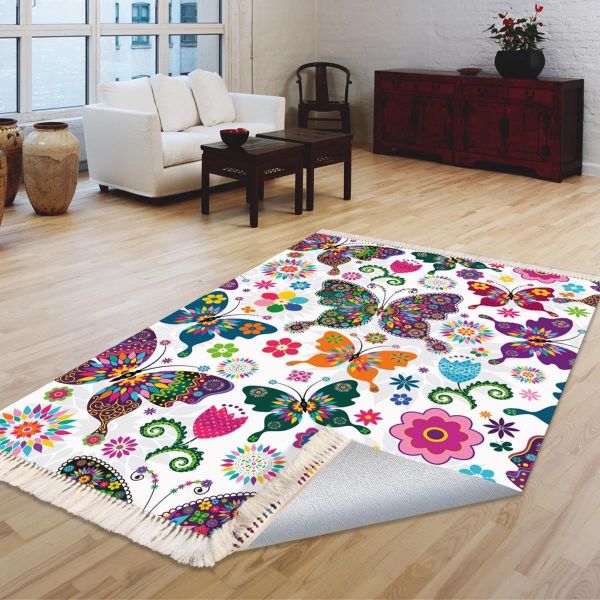 Milano Yıkanabilir Dekoratif Halı Kaymaz Taban | 8mm | MLN-HS167-1