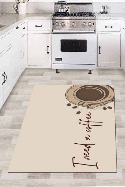 Birkilim Yıkanabilir İpeksi Kaymaz Taban Mutfak Halısı | MLN-IP-HT-670