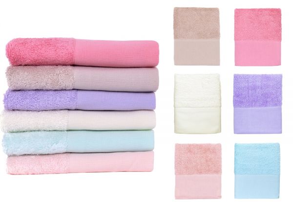 Minteks 30 x 50 Bambu Havlu - Krem