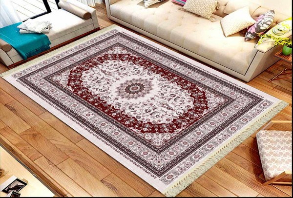 Roland 5'li Yıkanabilir Halı Seti | Bordo | roland-3295-bordeoux