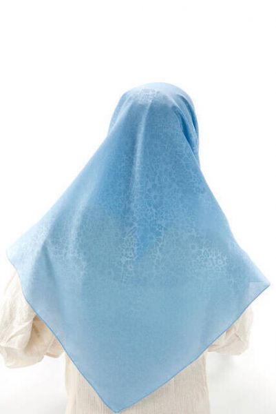 Kofra Desenli - Turkuaz - Baş Örtüsü