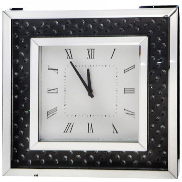 Duvar Saati 50x50 cm | Siyah | 15js0016-4