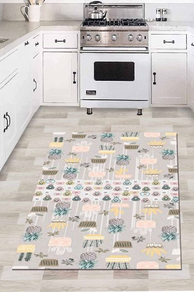 Birkilim Yıkanabilir İpeksi Kaymaz Taban Mutfak Halısı | MLN-IP-HT-379