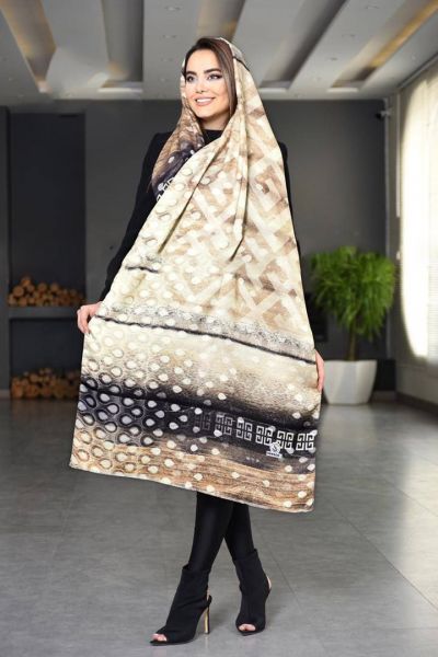 Dekonaz | Desenli Modern Tasarımlı Bayan Eşarp | DKNZ-31382
