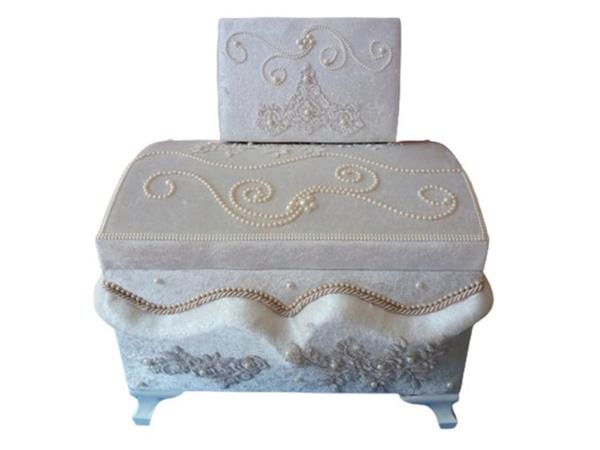 Französisch geschnürte konvexe Mehter 2 Stück Mitgift Brustcreme