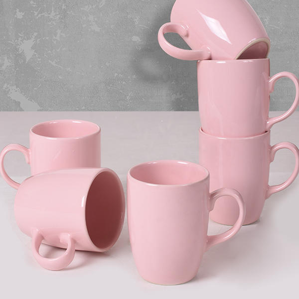 Light Pink Cloud Mug 9 Cm 6 Pieces | Keramika