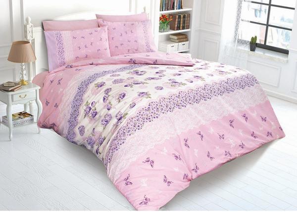 Belenay Çift Kişilik Uyku Seti - Narin V1 Lila