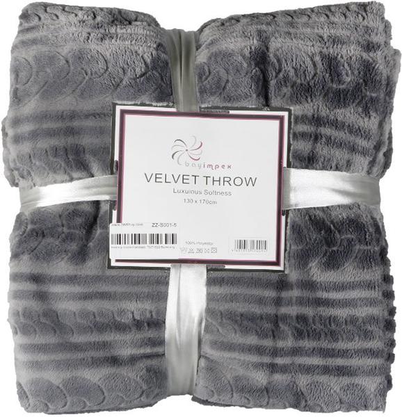 Bayimpex Softness Battaniye 130x170cm | Tek Kişilik | Polyester | Gri