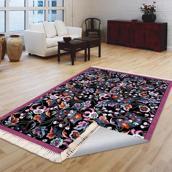 Milano Yıkanabilir Dekoratif Halı Kaymaz Taban | 8mm | MLN-DOT-HT710