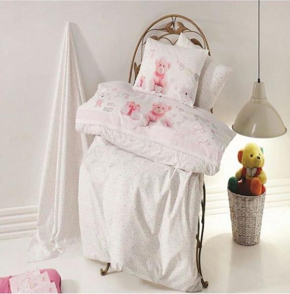 Deco Bianca My Baby 4 Parça 3D Çocuk Nevresim Takımı | 4337