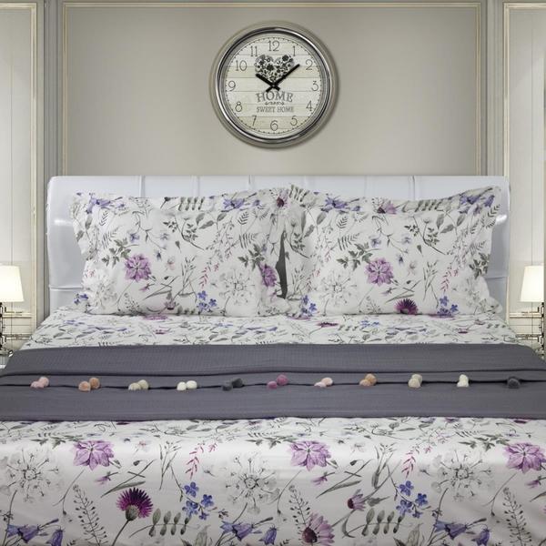 Gökyüzü Premeium Ponponlu Pike Takımı | Çift Kişilik | Daisi