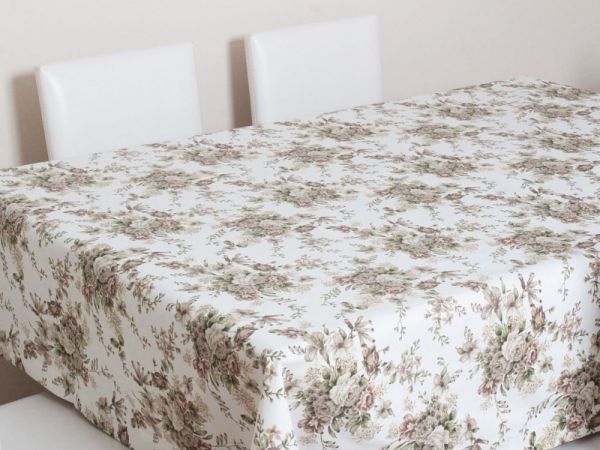 Renkli Buket Mutfak Masa Örtüsü