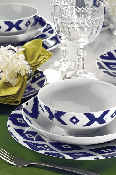 Kütahya Porselen 8773 Pattern 24 Piece Dinnerware Set