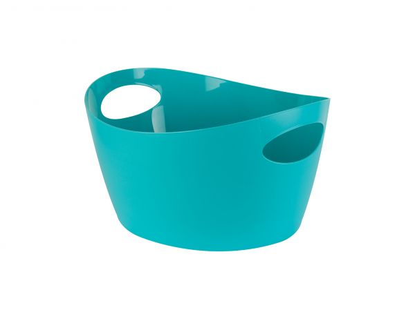 006-01-turkuaz plastik sepet 18.8x23x13cm