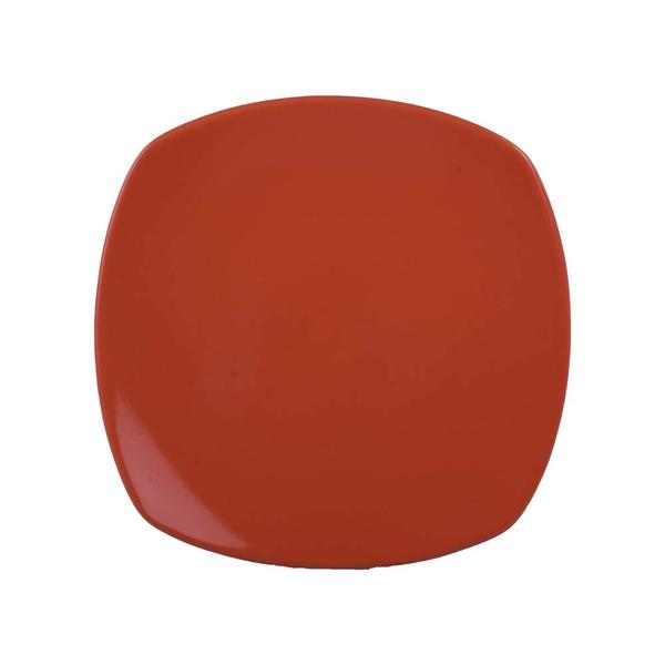 Turuncu Tabak Köşem Pasta 6 Adet 22 cm | Keramika