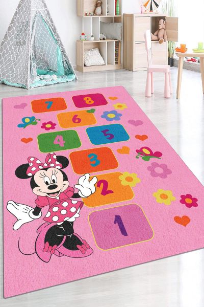 Birkilim Yıkanabilir Dekoratif Halı İpeksi Kaymaz Taban | MLN-IP-HP-651