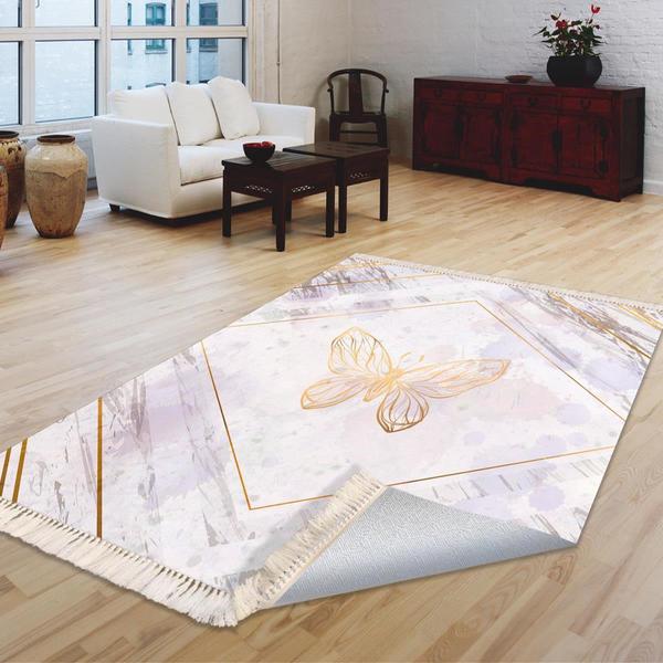 Milano Yıkanabilir Dekoratif Halı Kaymaz Taban | 8mm | MLN-HS337-1