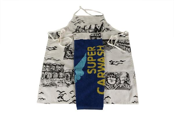 Mutfak Önlüğü "Super Car Wash" Set
