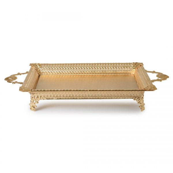 YLP BEADS D.DORTGEN TRAY GOLD (46x24) | SILK-MSY025