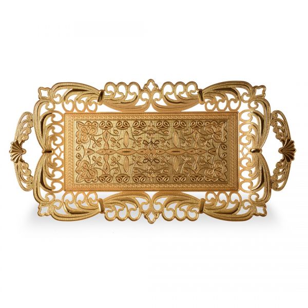 11-006-2-18 D.DORTGEN PLATEAU OR 40x20 CM | SILK-BSM192