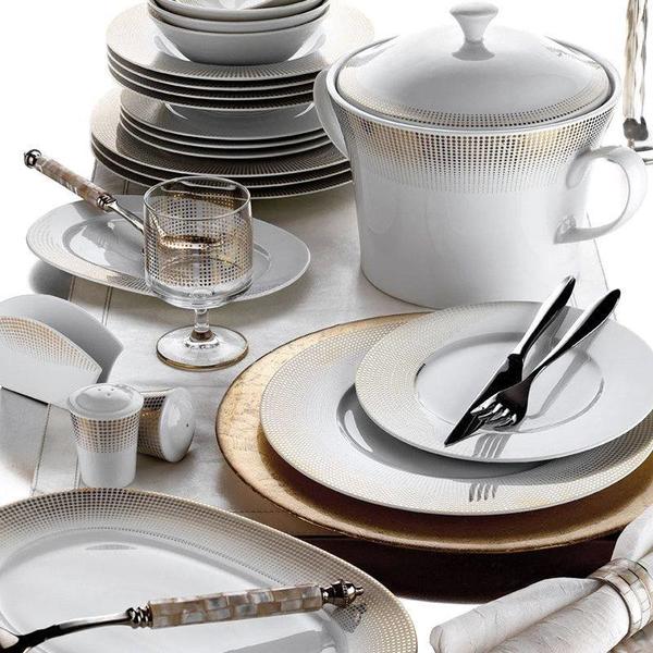 Kütahya Porselen İris 87 Parça Elegans Yemek Takımı | Yuvarlak | 12 Kişilik | 4697