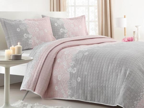 Fiore Rose Double Bed Cover