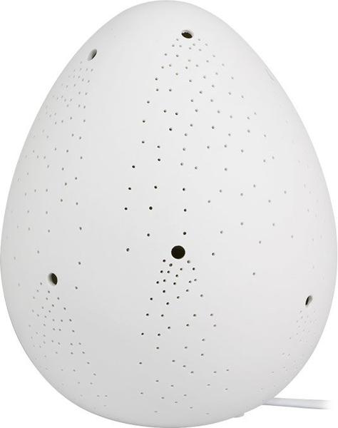 Dekonaz Modern Led Lamba Yumurta Şeklinde Kablolu I Beyaz