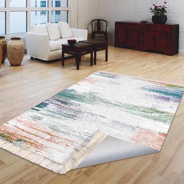 Milano Yıkanabilir Dekoratif Halı Kaymaz Taban | 8mm | MLN-HS382-1