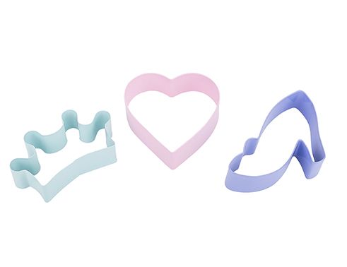 Tantitoni | Karışık Şekilli Çelik Kurabiye Kalıbı Seti 3 Parça