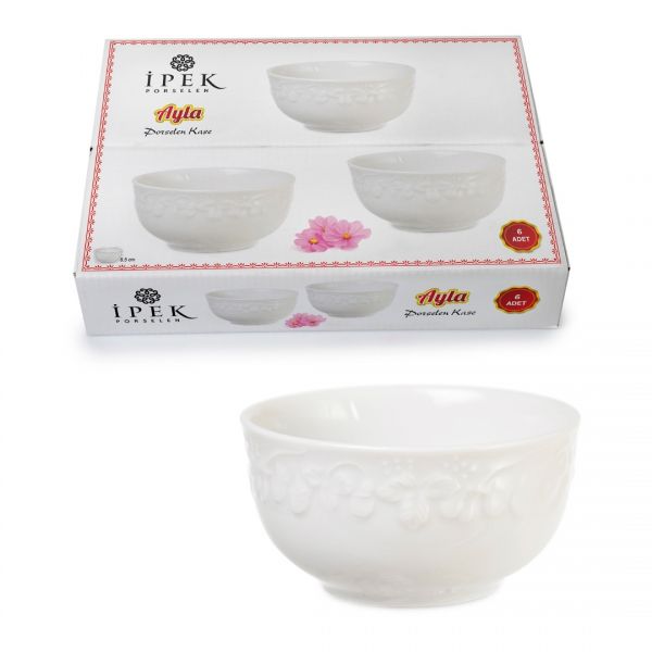 (CB) GRB-85 طقم وعاء منقوش بالفواكه 6 9 سم | SILK-66220