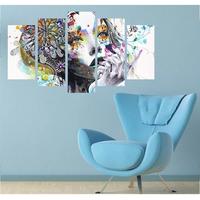 5 Parça Tablo - Moda Bayan Çiçek Motifli 5 Parça Tablo - Moda Bayan Çiçek Motifli