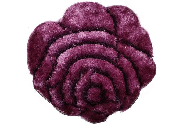 Bavary Banyo ve Kapı Önü Paspası | Gül Şekillli | by-rose-lila