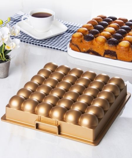 Acar Cuisine | Moule à Gâteau Atome Or