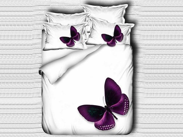 Best Class Digital Printed 3d Single Duvet Cover Set Butterfly | Best Class