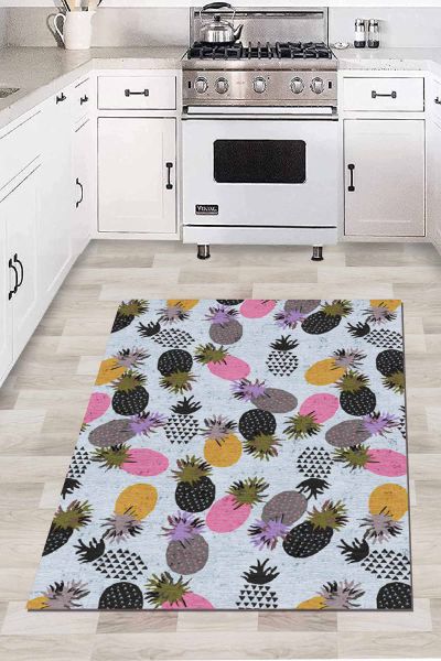 Birkilim Yıkanabilir İpeksi Kaymaz Taban Mutfak Halısı | MLN-IP-HT-207