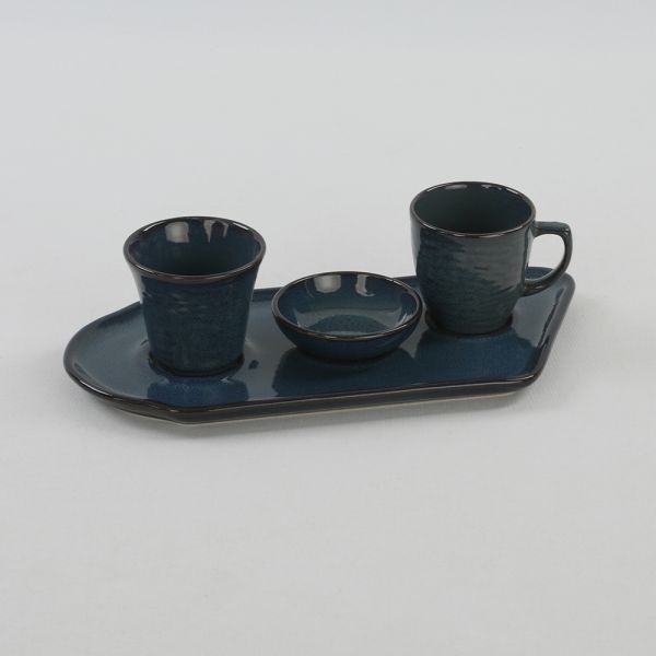 Keramika | Lapis 8 Parça 2 Kişilik Kahve Sunum Seti