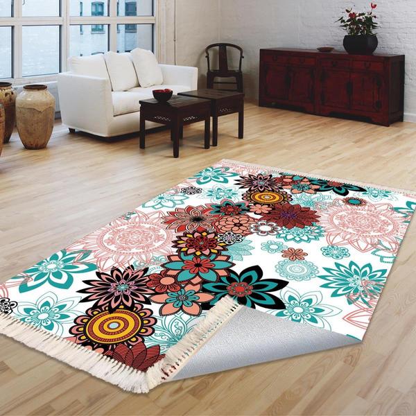 Milano Yıkanabilir Dekoratif Halı Kaymaz Taban | 8mm | MLN-HS371-1