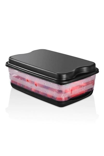 Vip Ahmet Süzgeçli Saklama Kabı | 3,5L | Siyah | VIPAHMET-VP-140