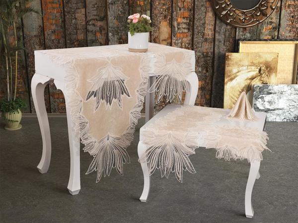 Pride Velvet Wohnzimmer Set 5 Stück